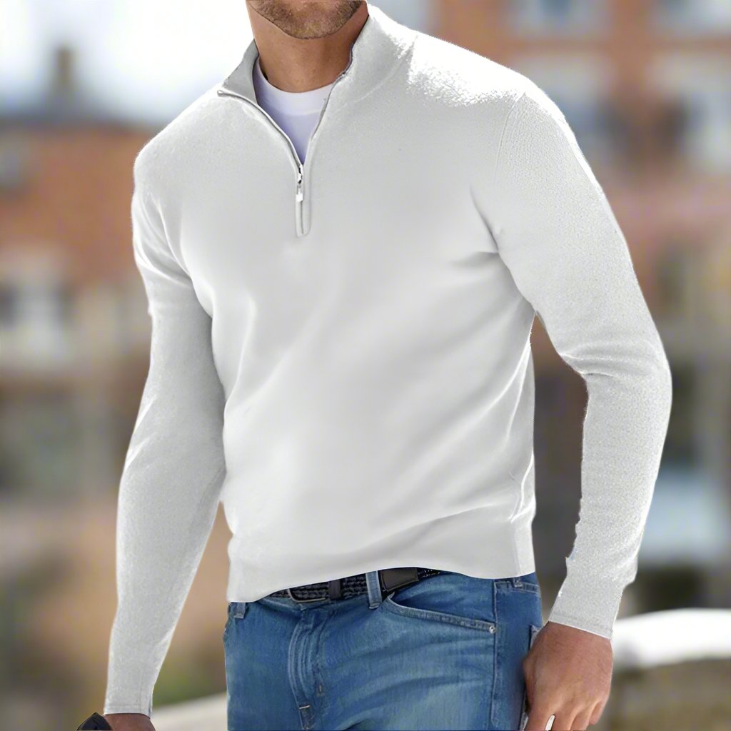Renzino | Stylish Zip-Up Sweater