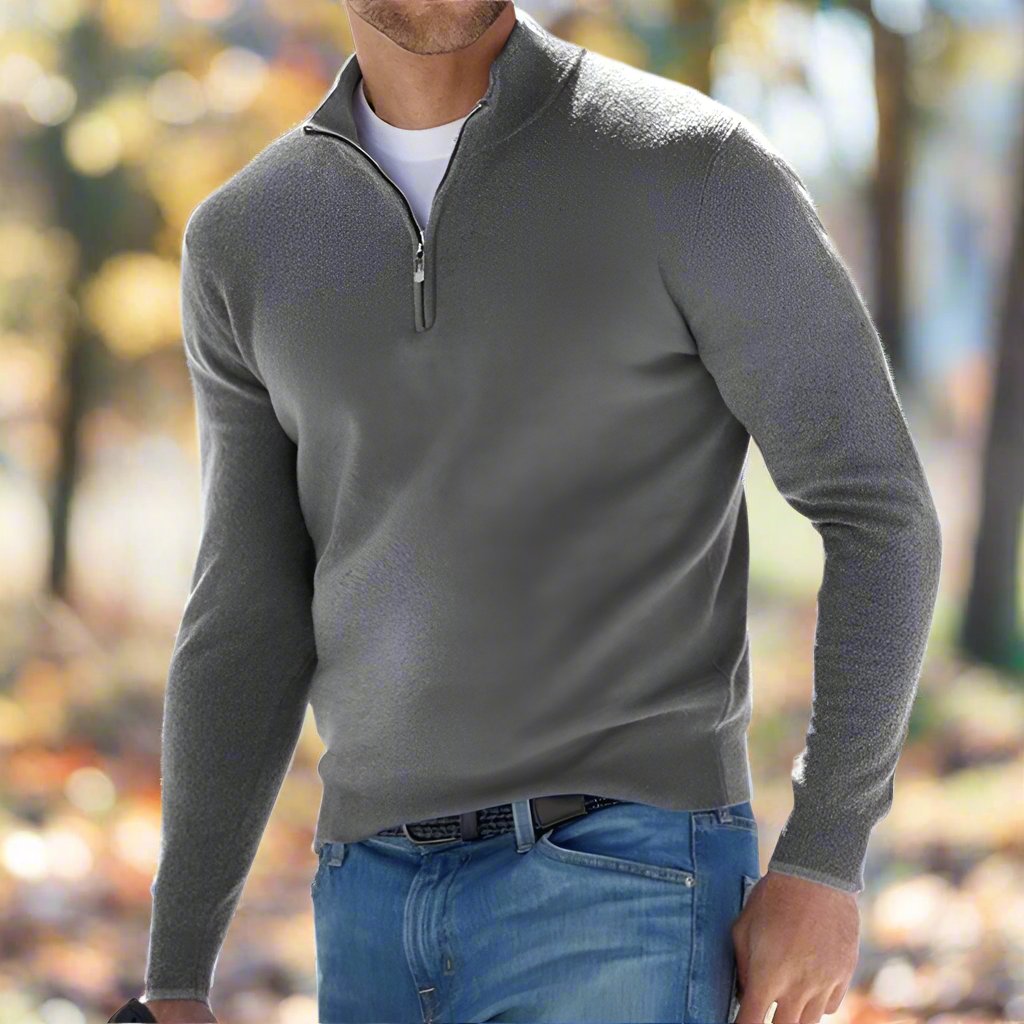 Renzino | Stylish Zip-Up Sweater
