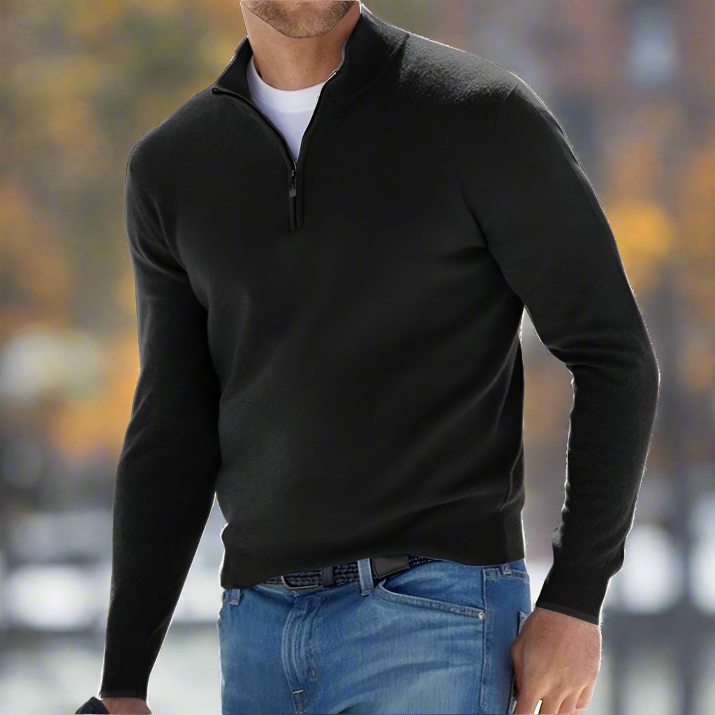Renzino | Stylish Zip-Up Sweater
