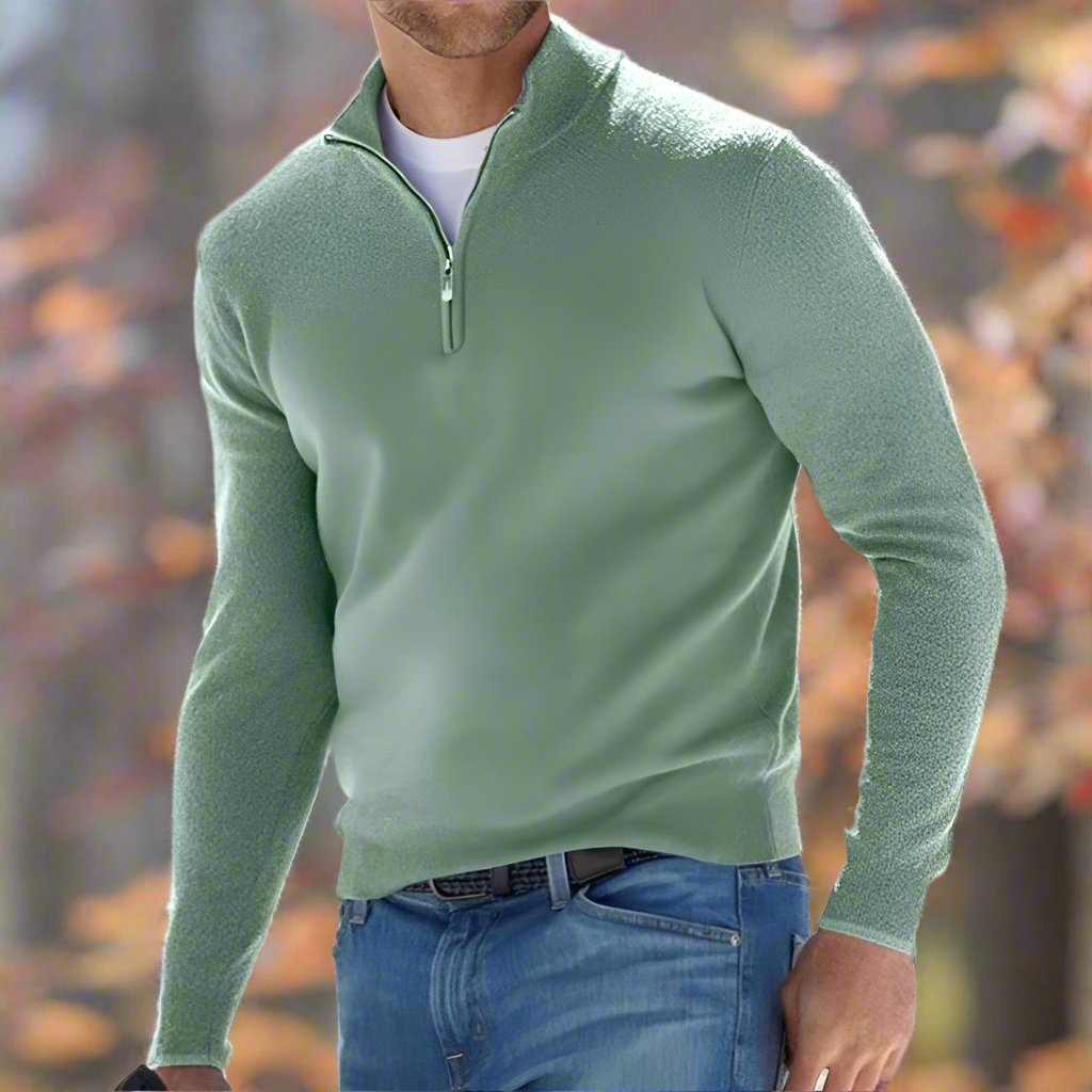 Renzino | Stylish Zip-Up Sweater