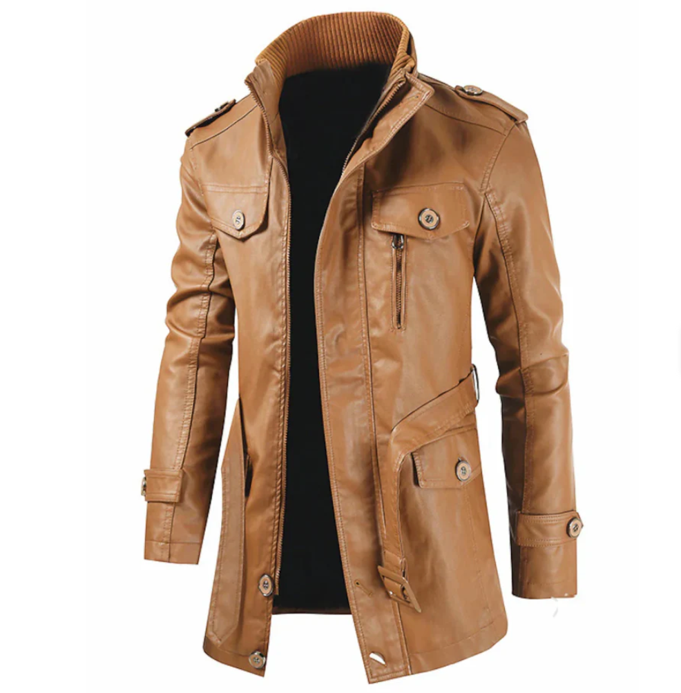 Douglas | Leather Puffer Jacket