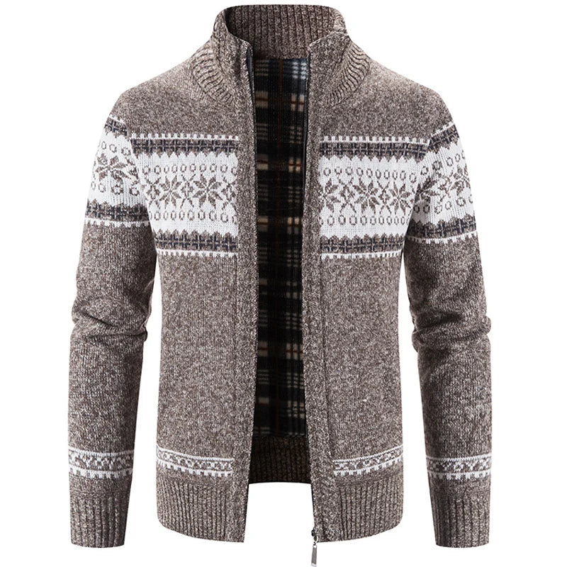 François™ | Warm Scandinavian Pullover with Zipper