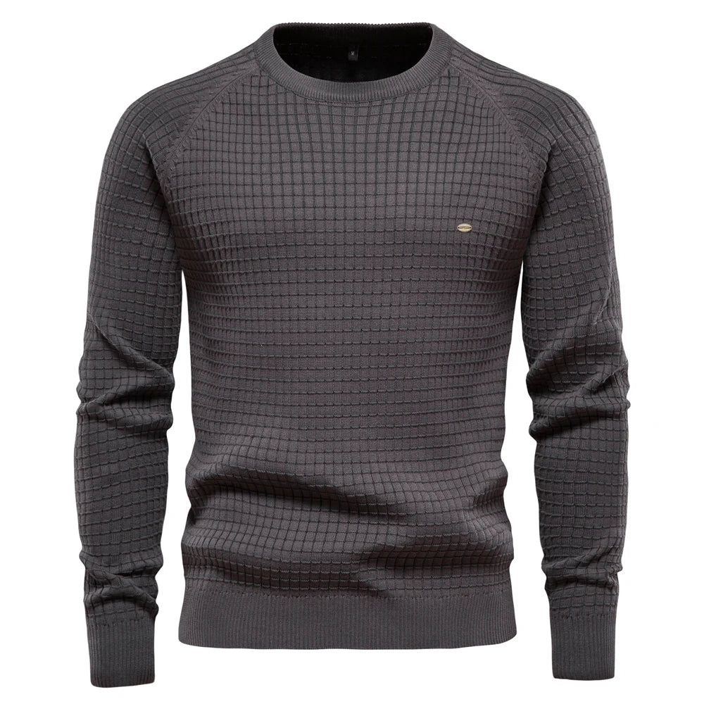 Jules™ | Men's Sweater with Plaid Pattern