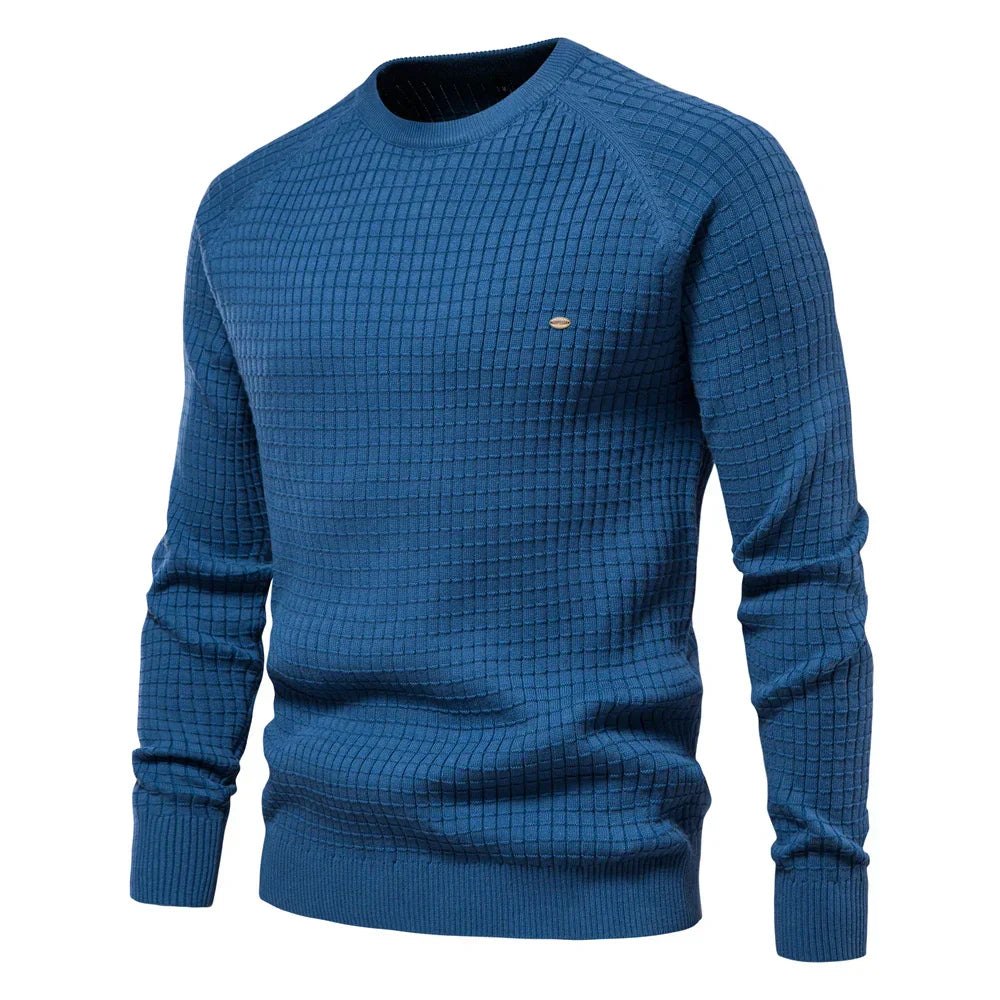 Jules™ | Men's Sweater with Plaid Pattern