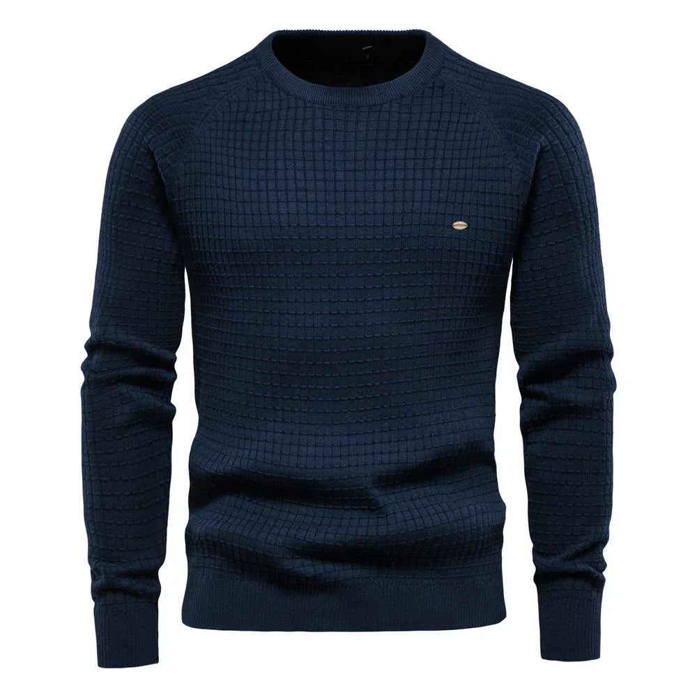 Jules™ | Men's Sweater with Plaid Pattern