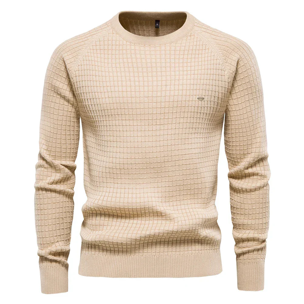 Jules™ | Men's Sweater with Plaid Pattern