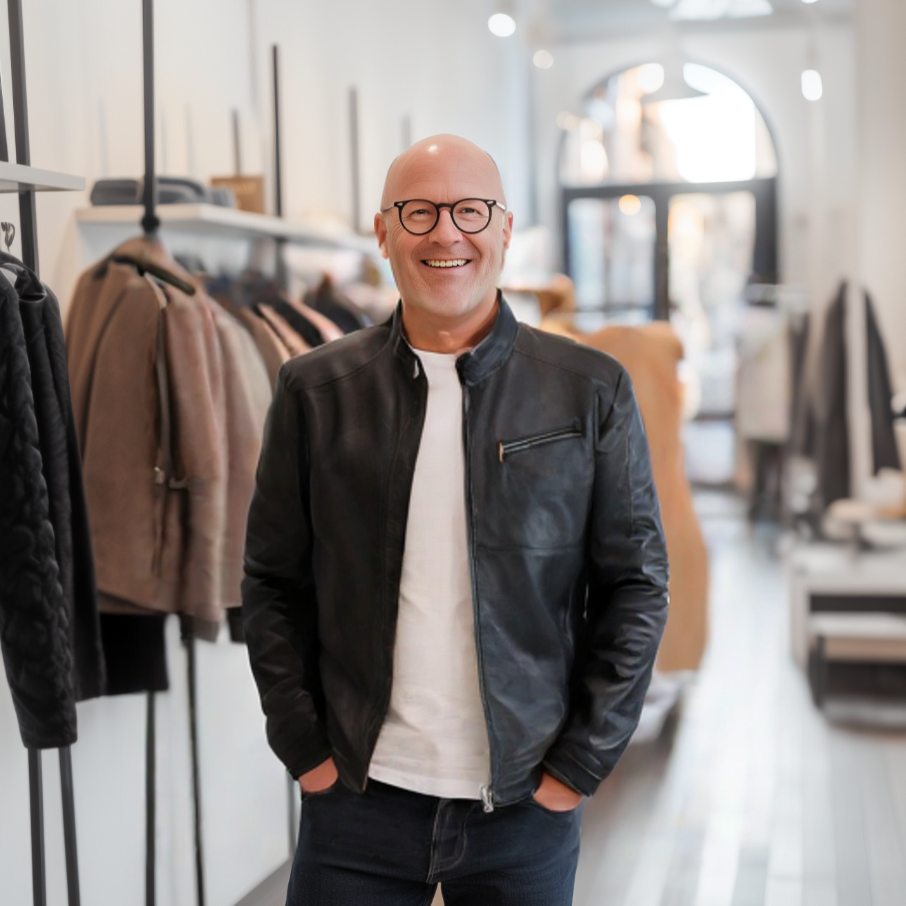 Gary | Leather Jacket