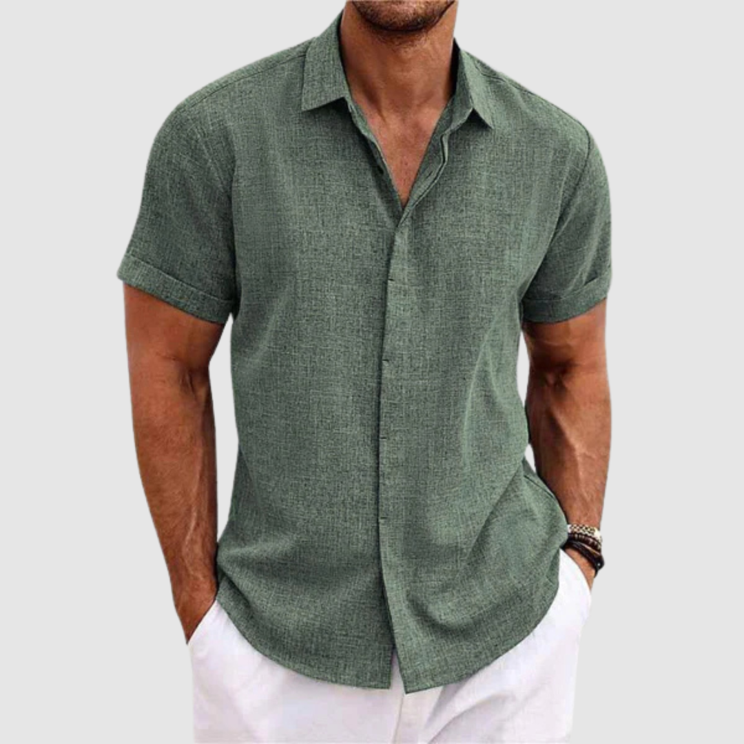 Aleandro™ | Classic Linen Shirt