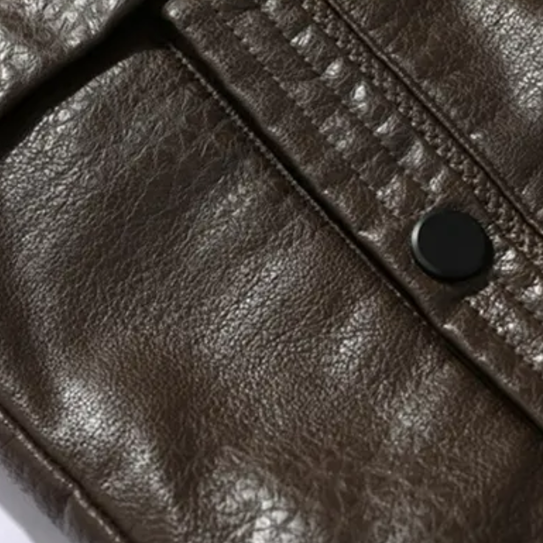 Frank | Leather Jacket with Lining