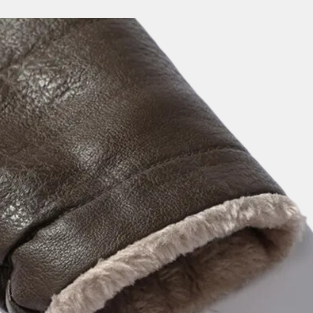 Frank | Leather Jacket with Lining