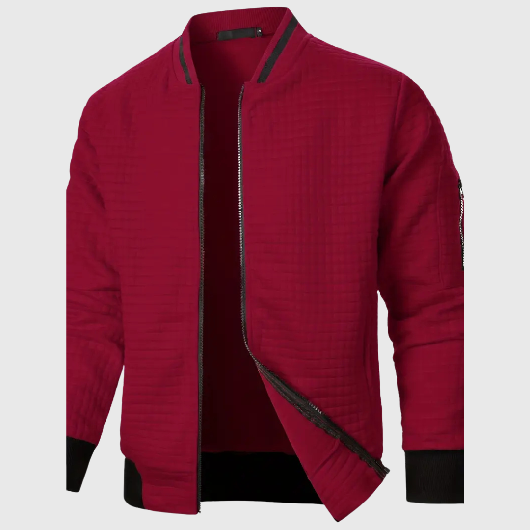 Arvois™ | Quilted Bomber Jacket