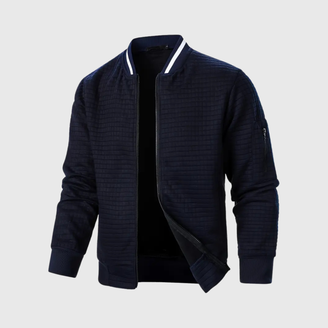 Arvois™ | Quilted Bomber Jacket