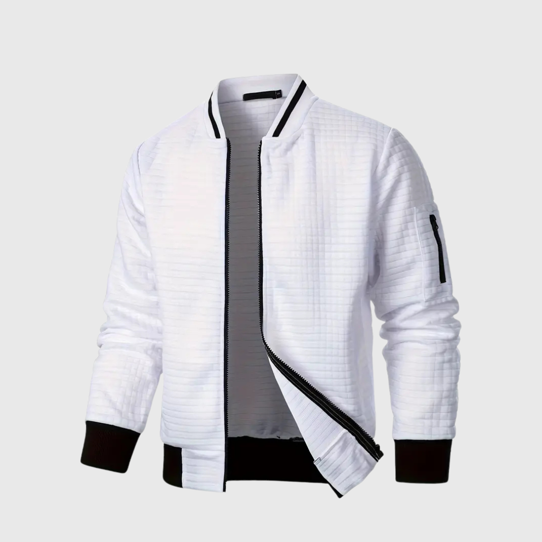 Arvois™ | Quilted Bomber Jacket