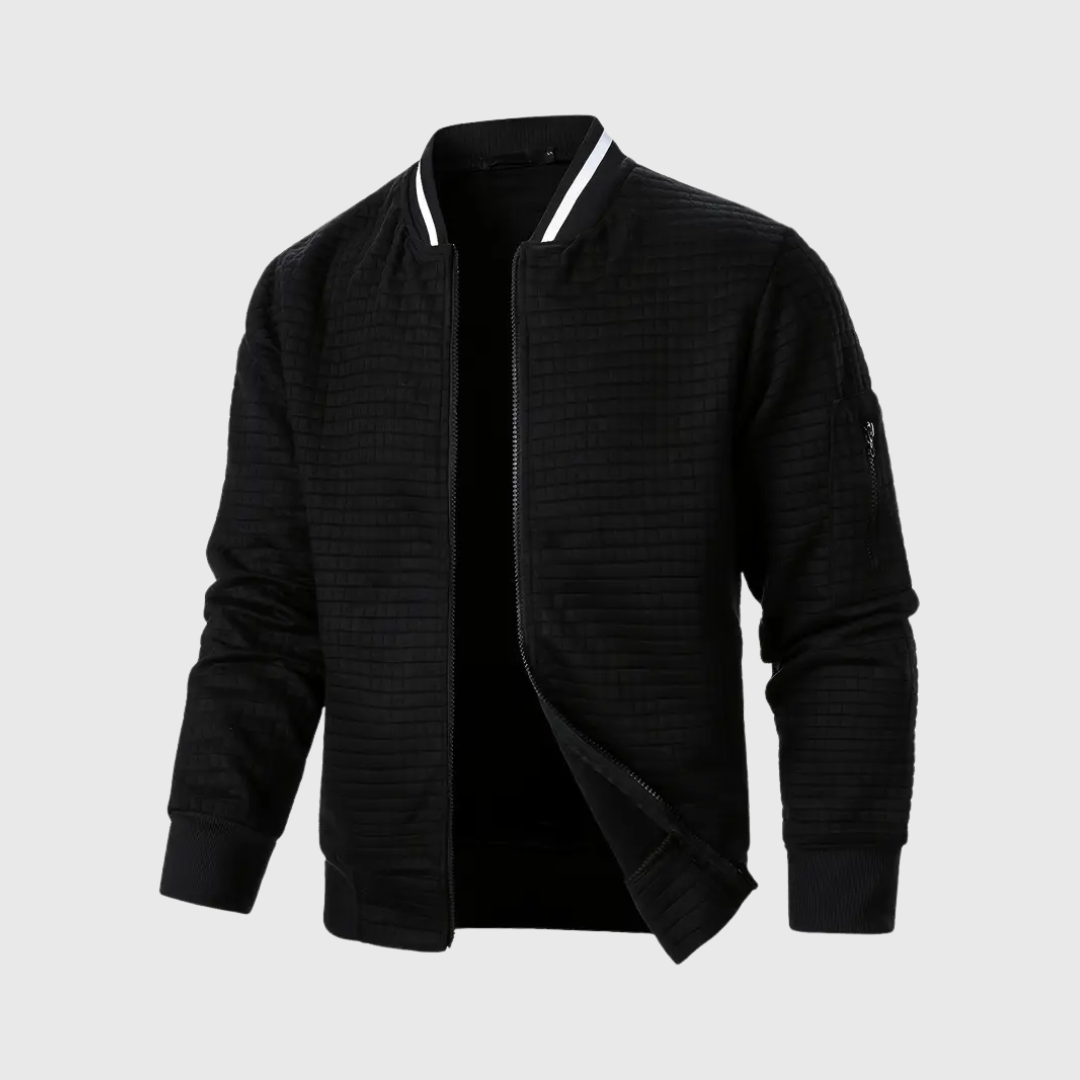 Arvois™ | Quilted Bomber Jacket