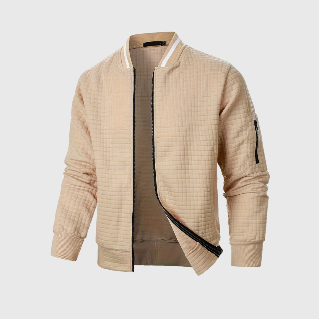 Arvois™ | Quilted Bomber Jacket