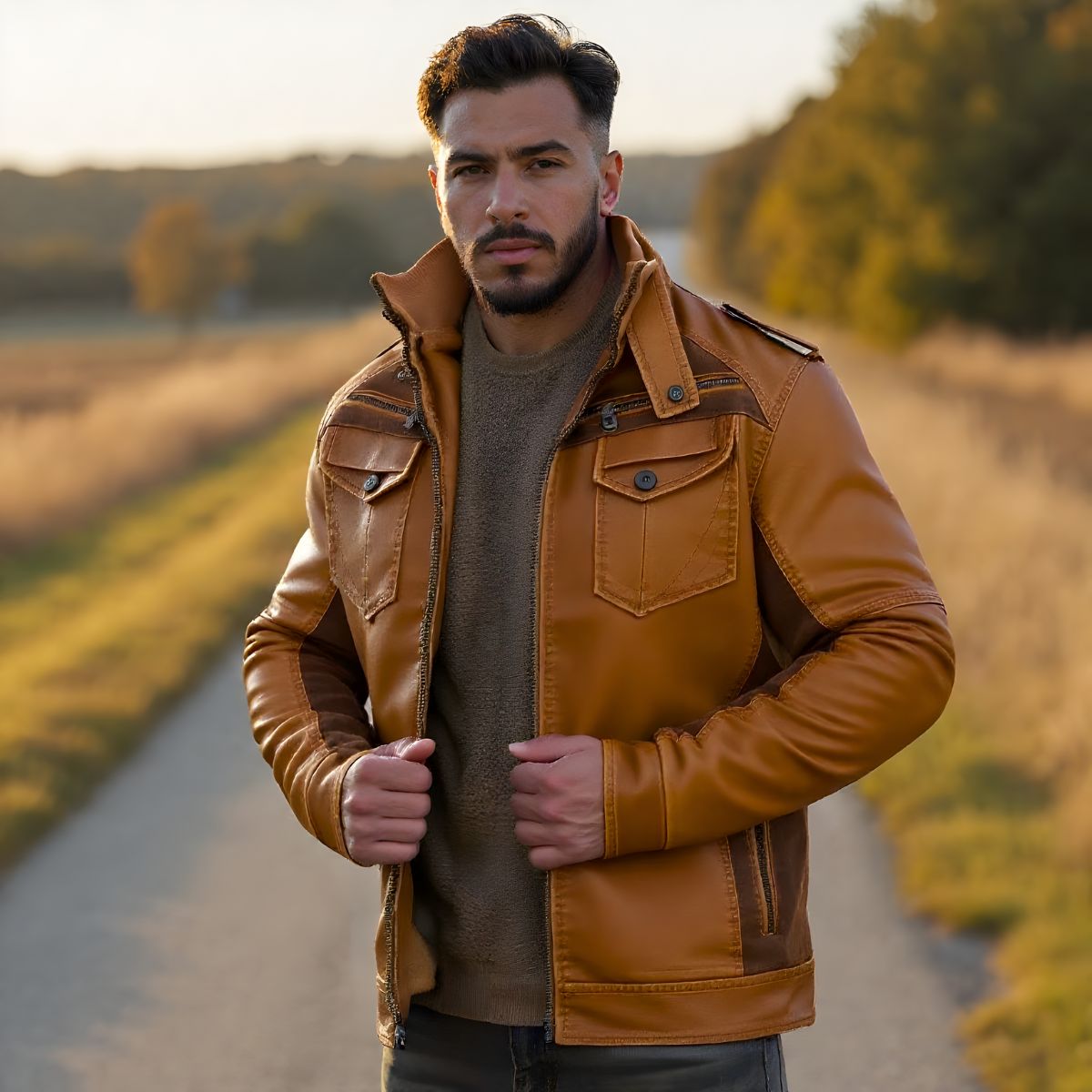 Mark | Leather Jacket