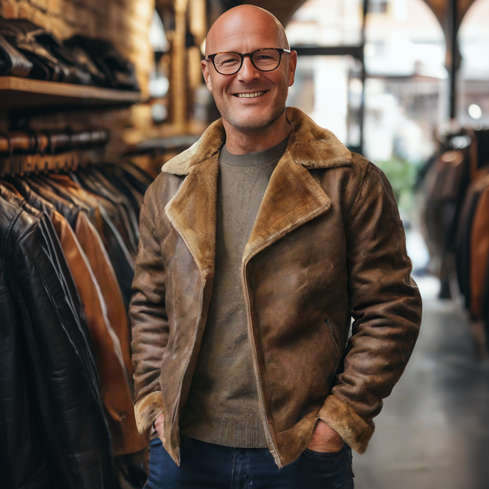 Kenneth | Leather Jacket