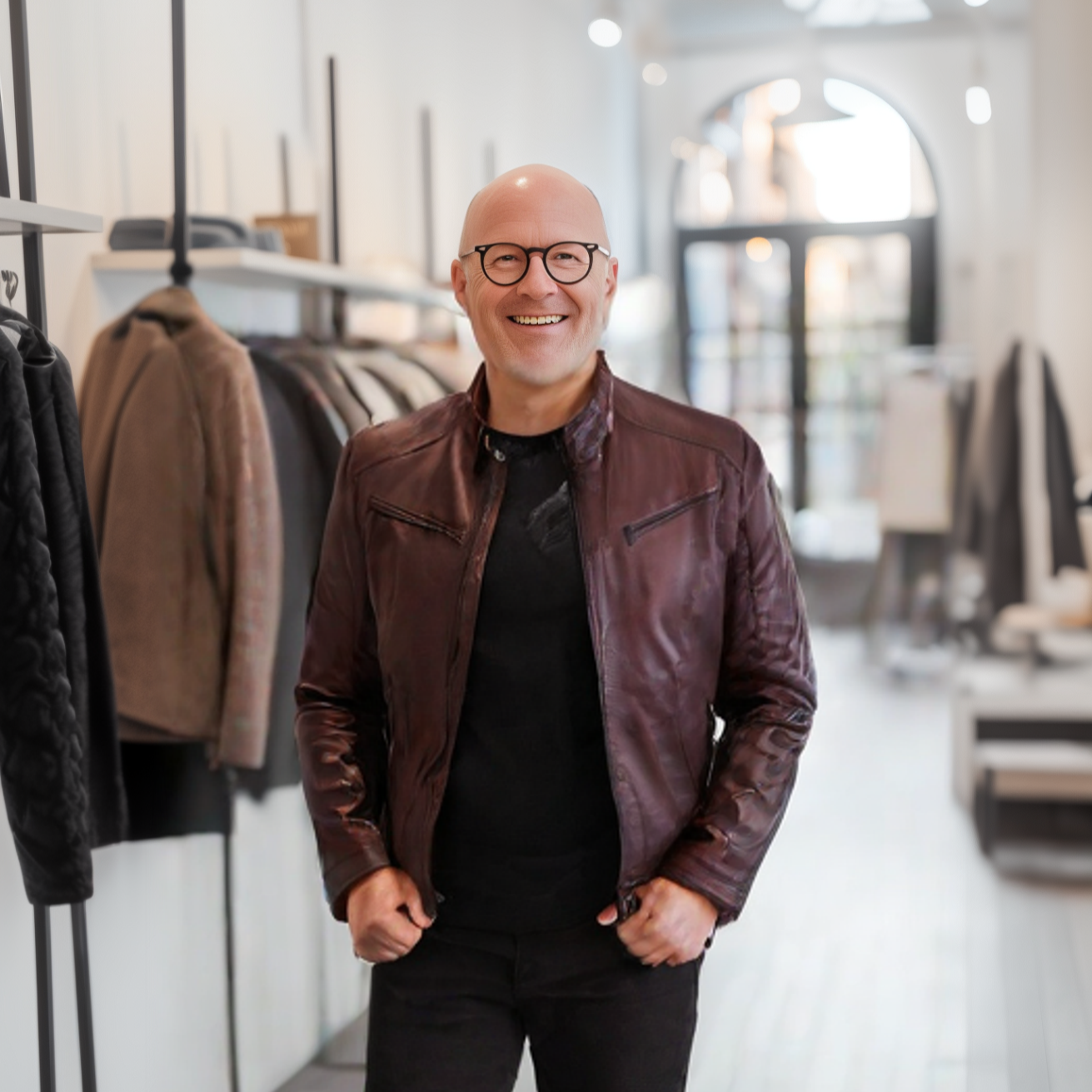 Scott | Leather Jacket