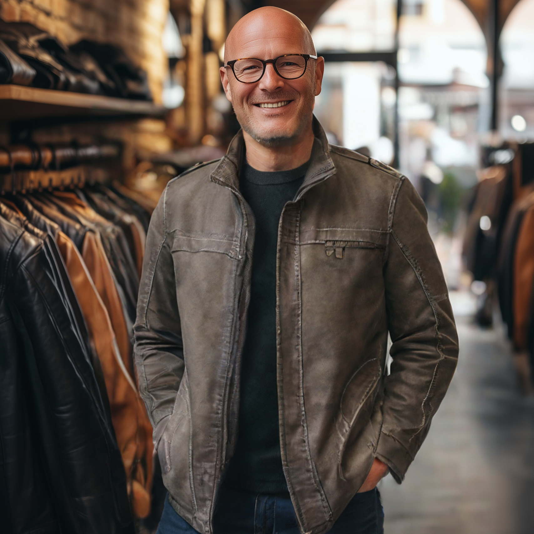 Jeffrey | Timeless Motorcycle Jacket