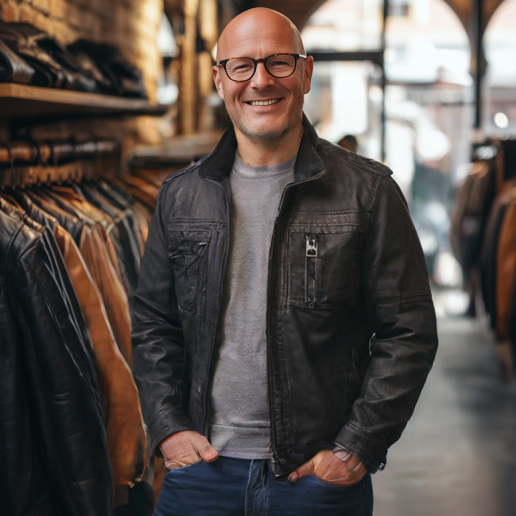 William | Leather Jacket