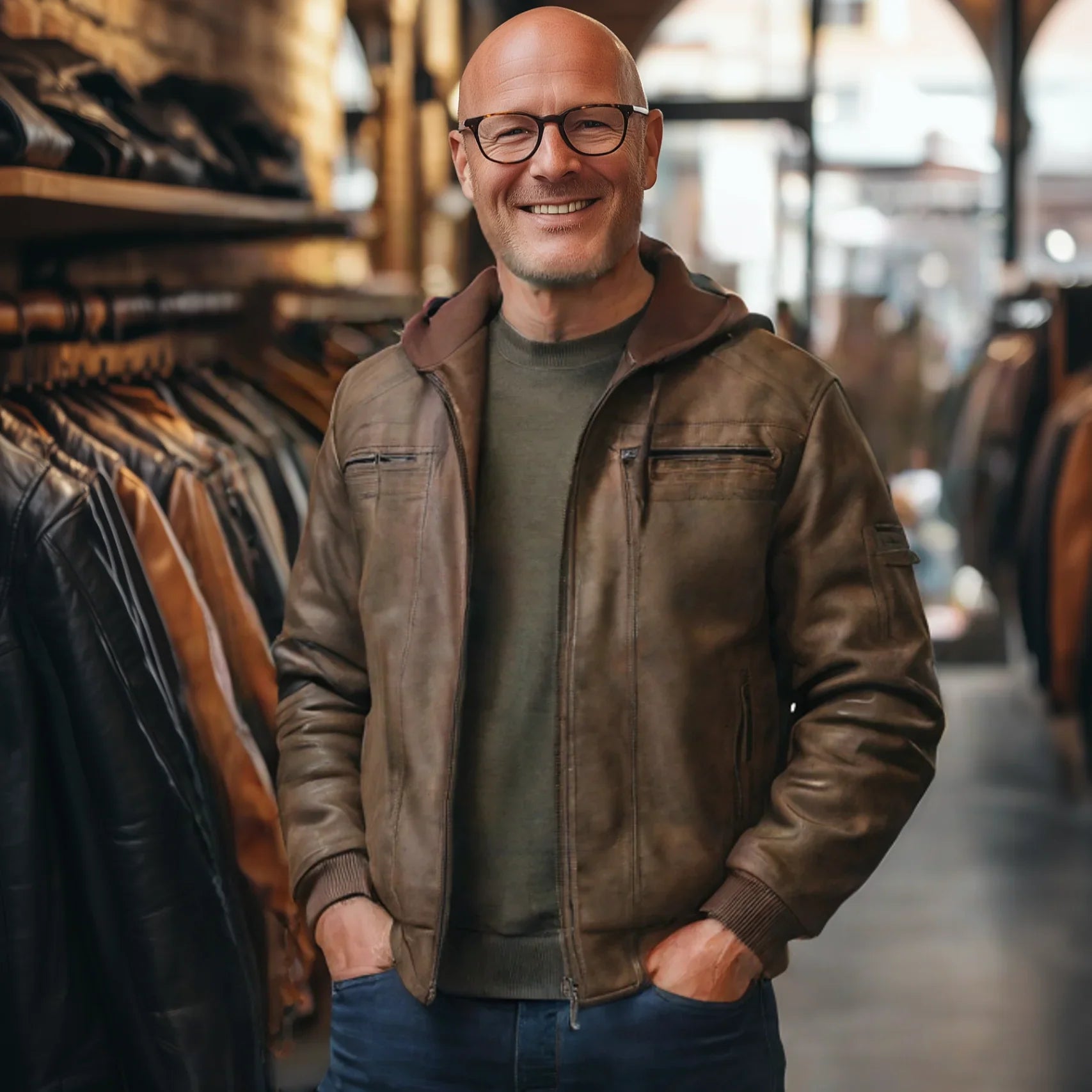 David | Leather Jacket